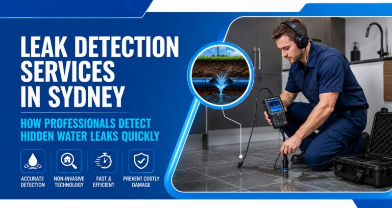 Leak Detection Repair Sydney