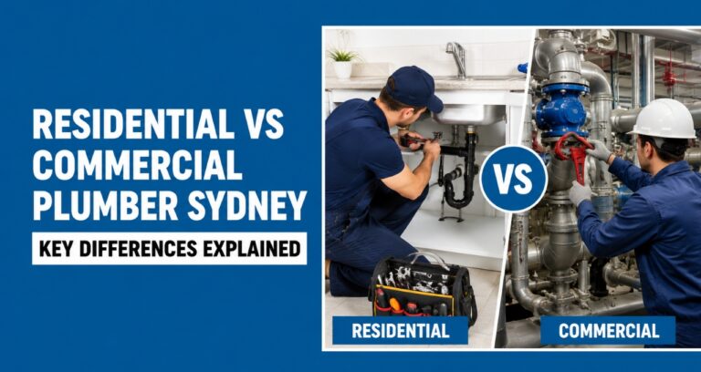 Residential Plumber Sydney
