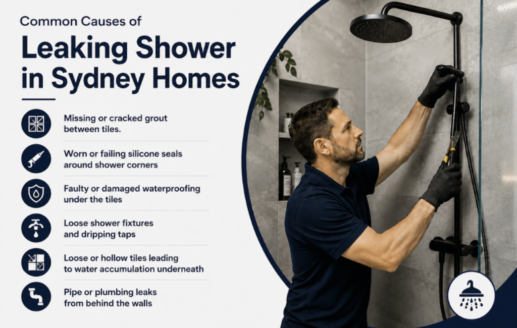 Leaking Shower Sydney